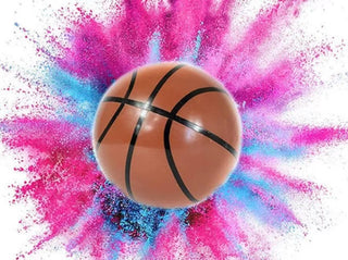 Basketball Gender Reveal! powder ball 🏀*****