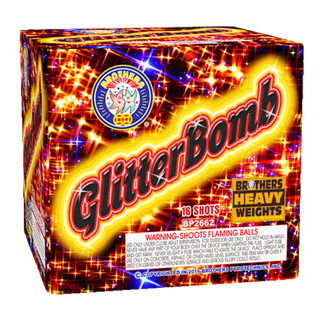 Glitter Bomb – 16 Shot - HEAVY WEIGHT 500g BROTHERS CAKE