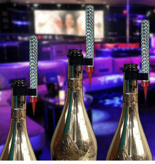 Champagne sparkler holder single clip.